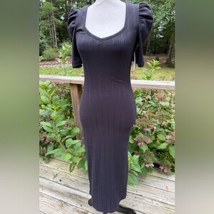 Nine West Black Short Sleeve Dress NWT SIZE XS